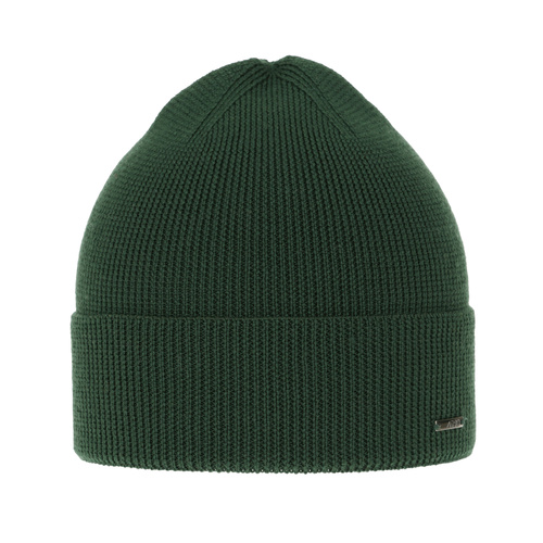 Herr vintermössa, grön, 100% Merino Ull, Memfis
