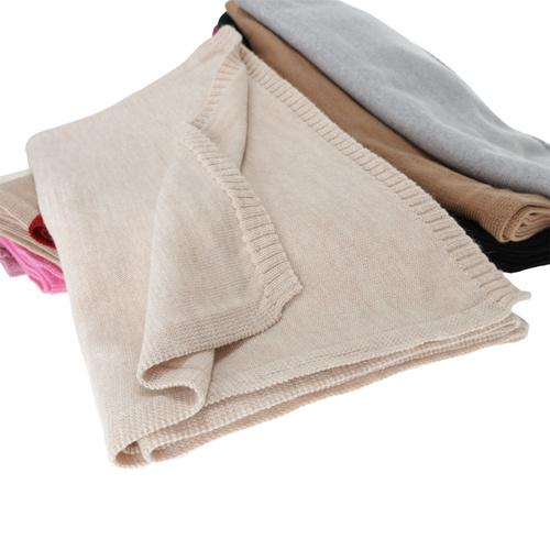 Dam vinter halsduk, grå, 100% Merino Ull, Elonia