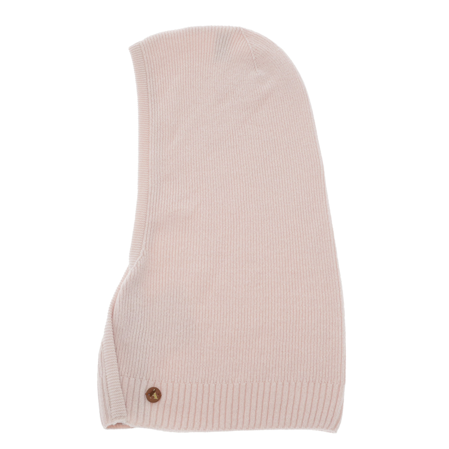 Balaclava höst, vinter, dam, rosa, merinull med kaschmir, Kiruna