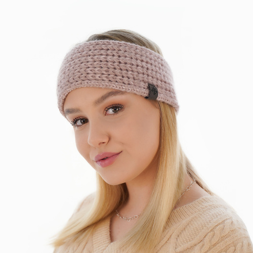 Dam vinter pannband, mörkgrå, Alexis