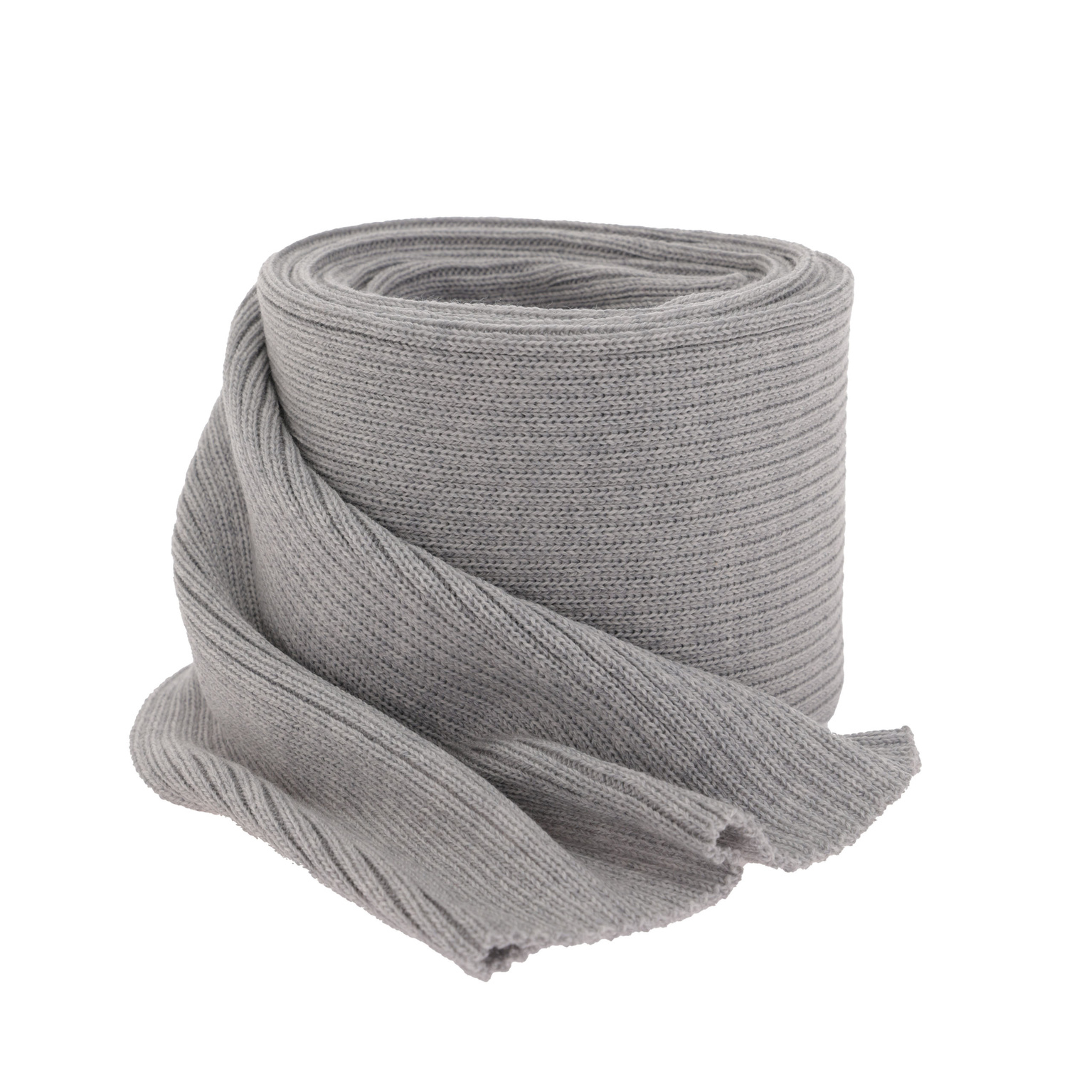 Herr vinter halsduk, grå, 100% Merino Ull, Brayan