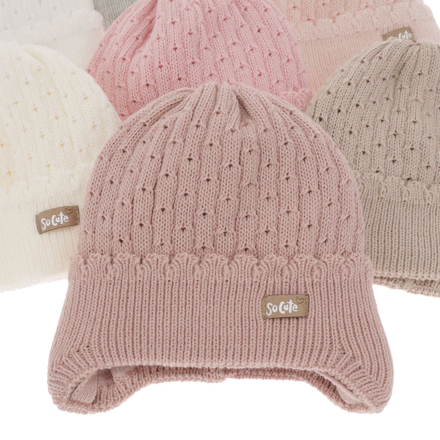 Flicka höst/vår mössa, lila, med knytband, Tema