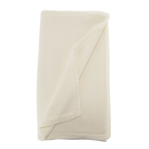 Dam vinter halsduk, kremowy, 100% Merino Ull, Elonia