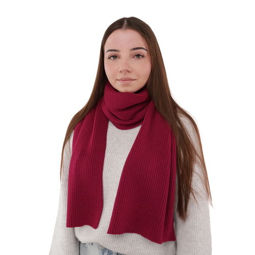 Dam vinter halsduk, svart, 100% Merino Ull, Jessica