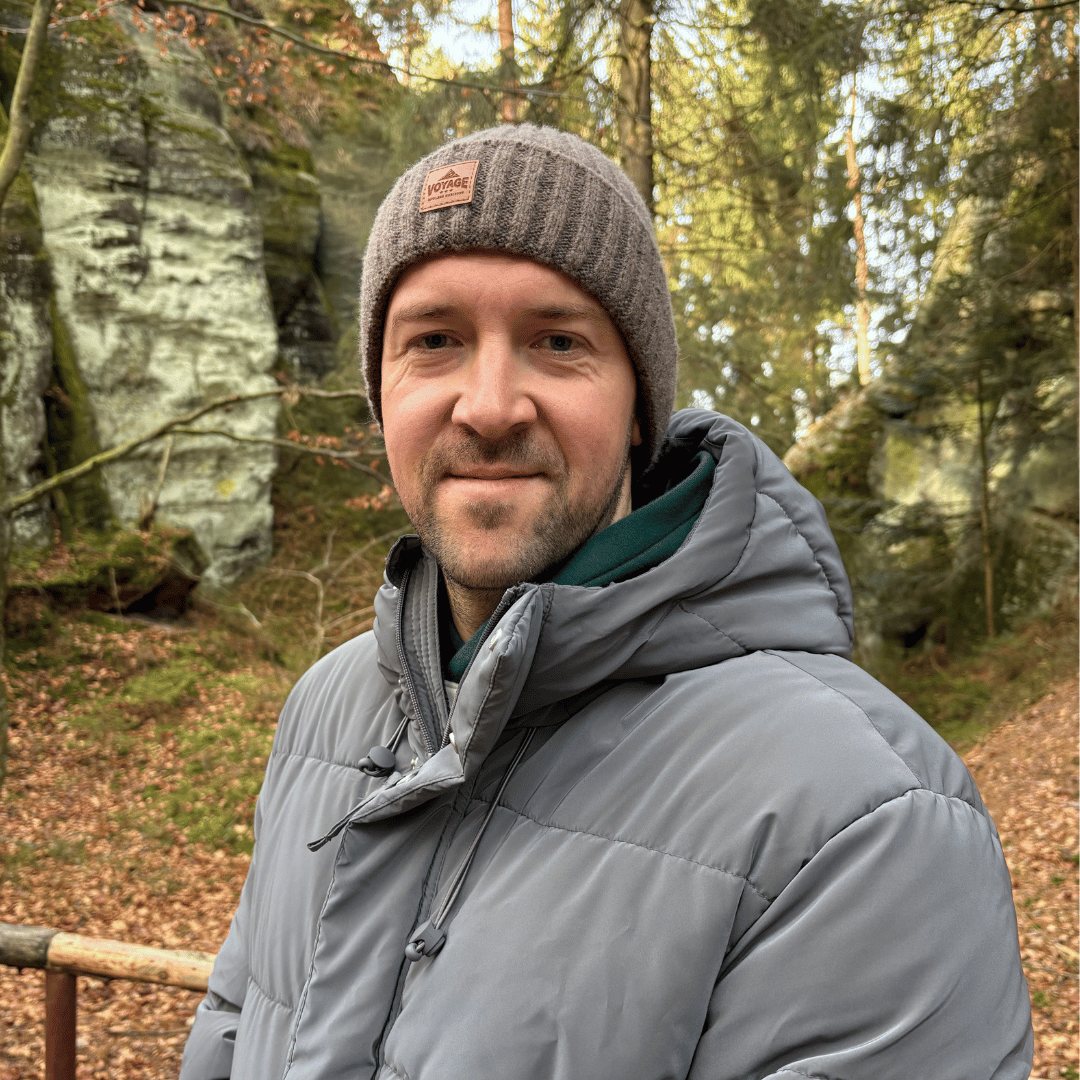 Herr vintermössa, blå, Benet
