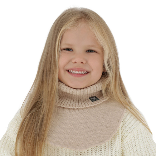 Flicka vinter mössa, beige, Rafa