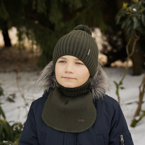 Pojke vinter golf, khaki, Gobi