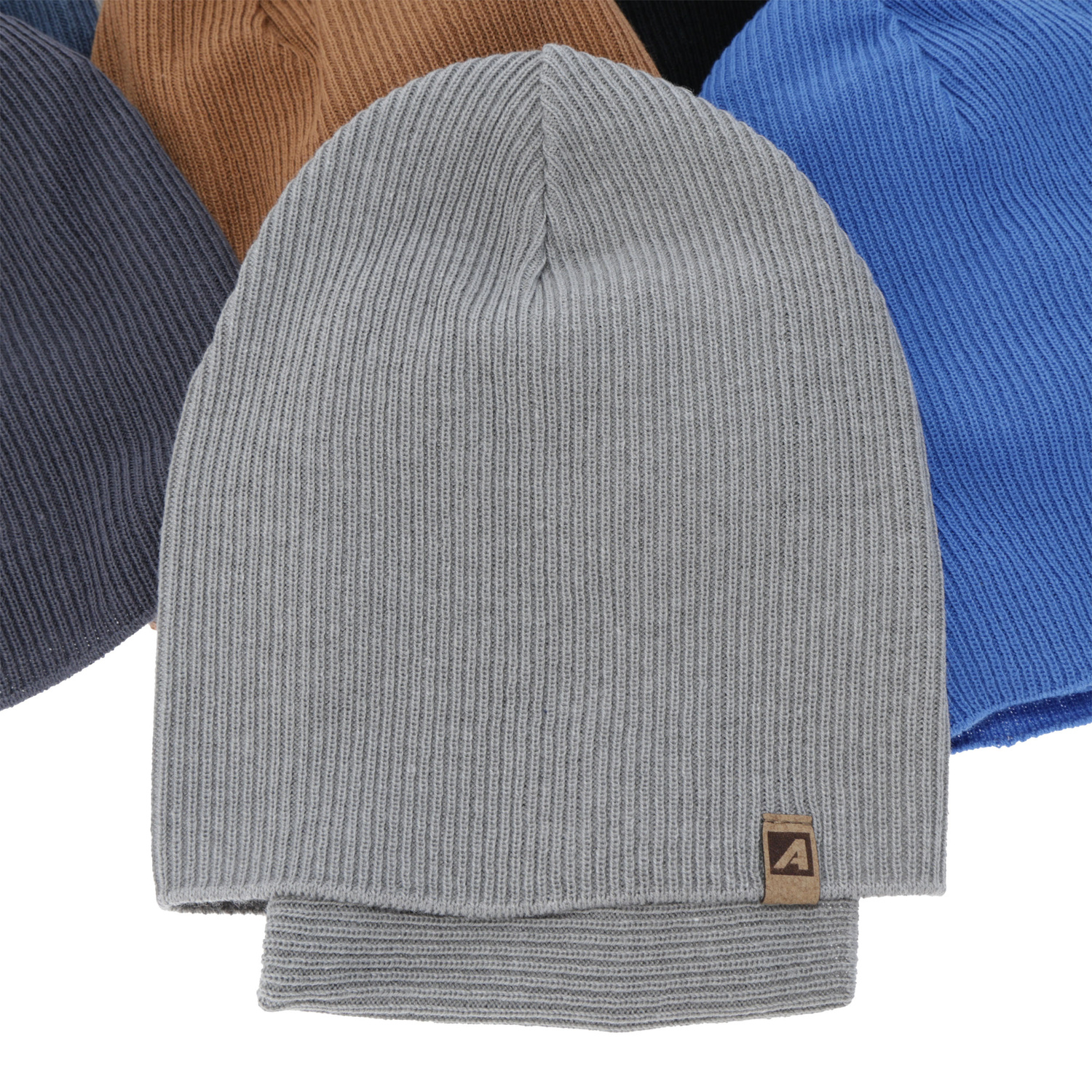 Pojke höst/vår set: mössa och tubhalsduk, svart, med bomull, Lucer