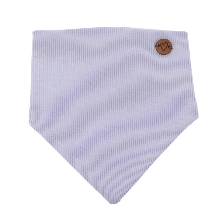 Flicka höst/vår halsduk, lila, i bomull, Lucy