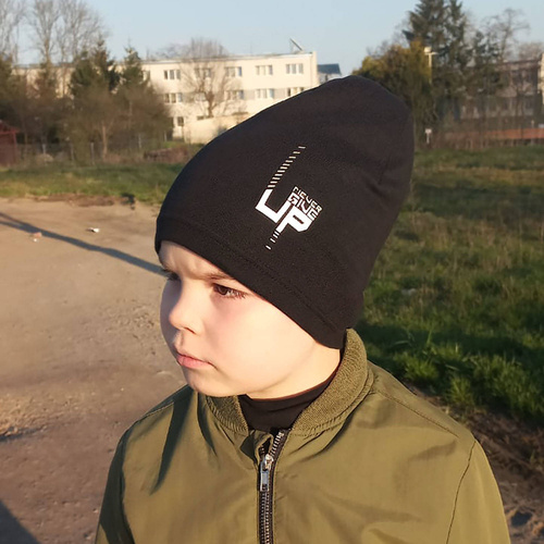 Pojke höst/vår mössa, blå, bomull, Kaltel