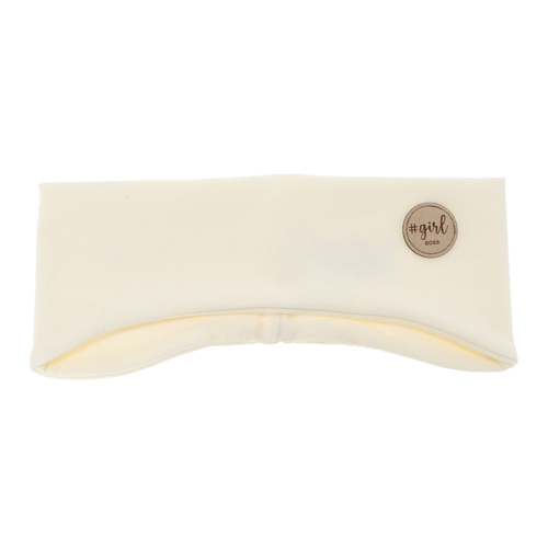 Pannband till höst, vår för flicka, krämfärgad Maranta