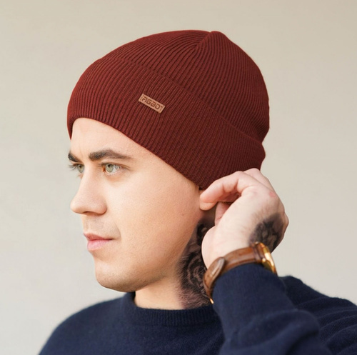 Herr vintermössa, beige, Oleg