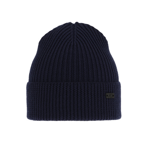 Herr vintermössa, blå, 100% Merino Ull, Owen