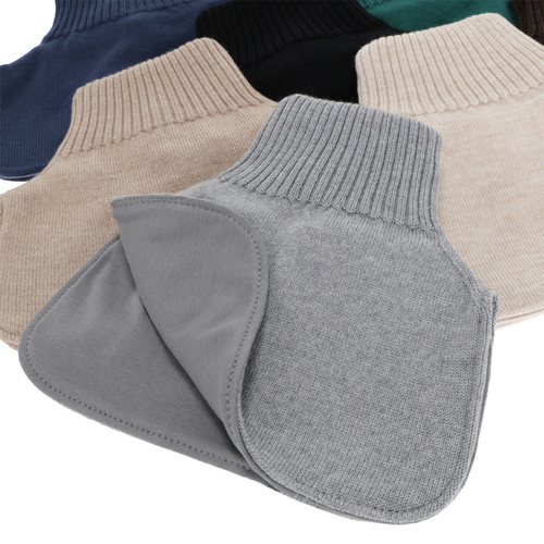 Pojke vinter halsvärmare, 100% Merino Ull, fodrad med bomull, beige, Tiket