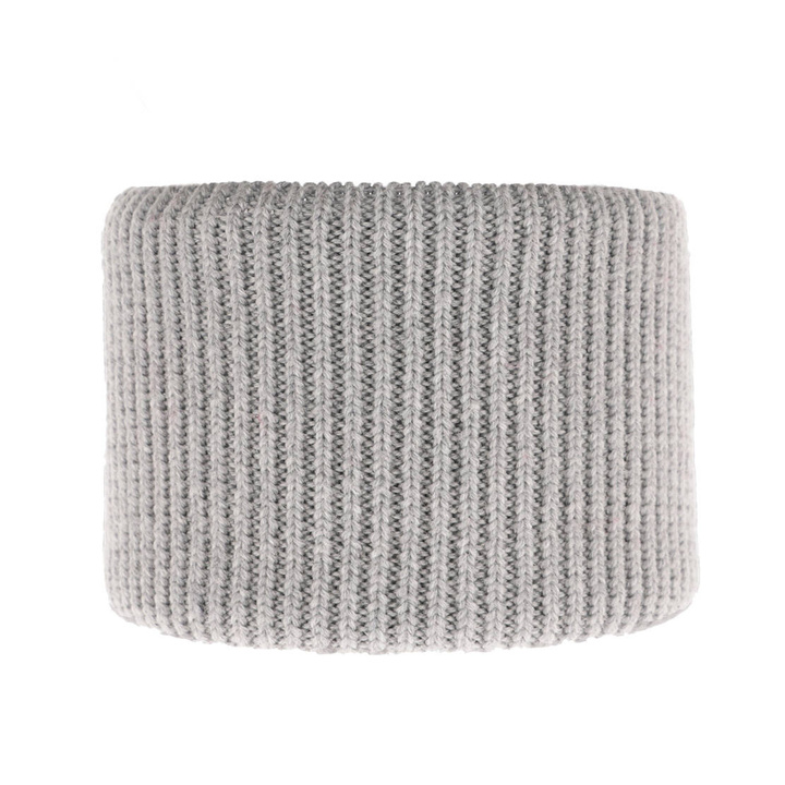 Barn vinter tubhalsduk, grå, 100% Merino Ull, Vanilla