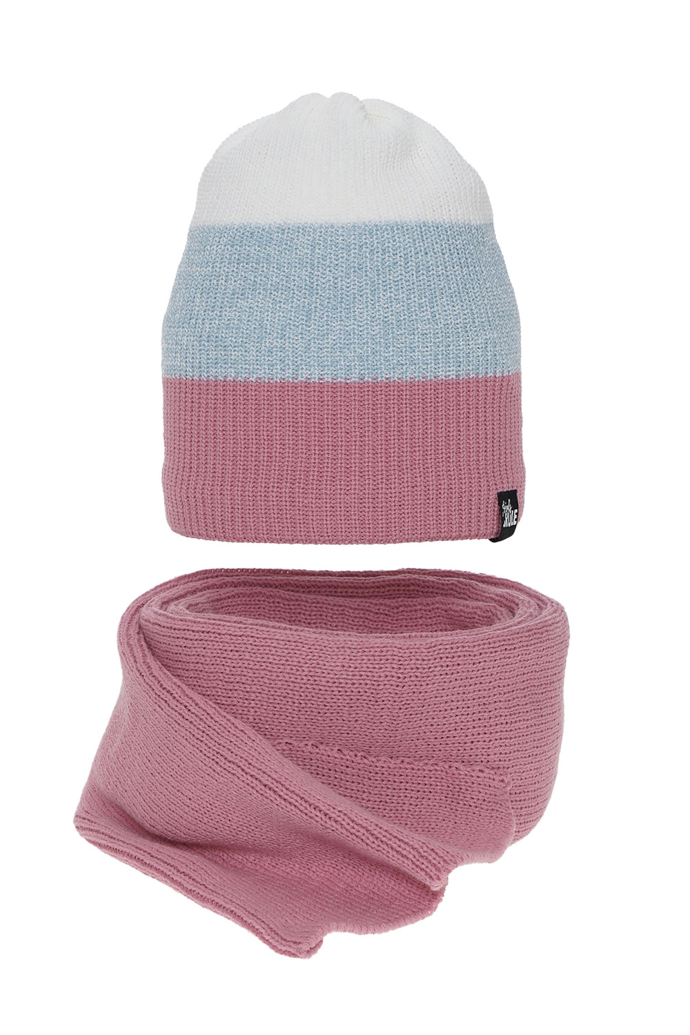 Flicka vinter set: mössa och halsduk, rosa, Kourtney
