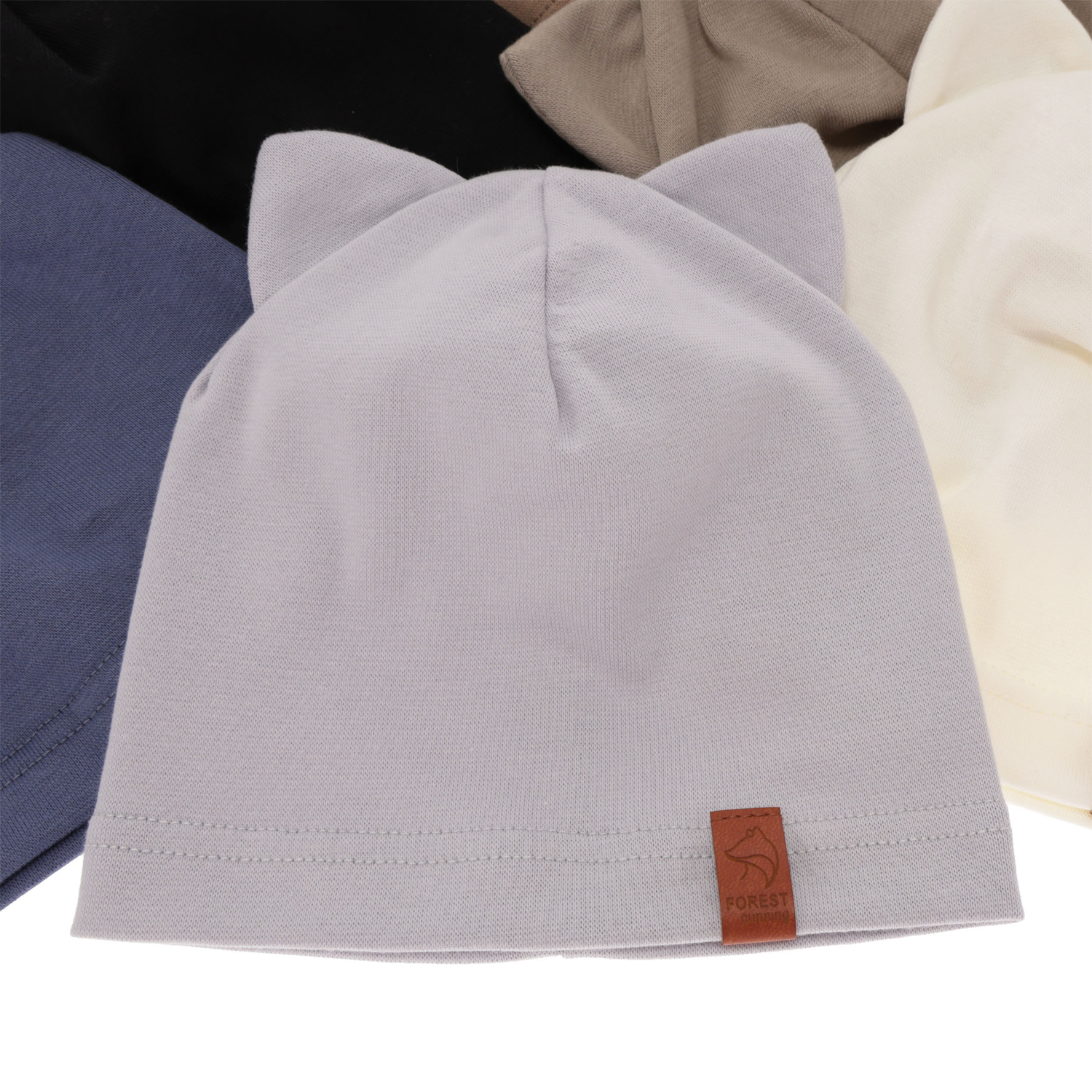 Pojke höst/vår mössa, mörkbeige, Jasper