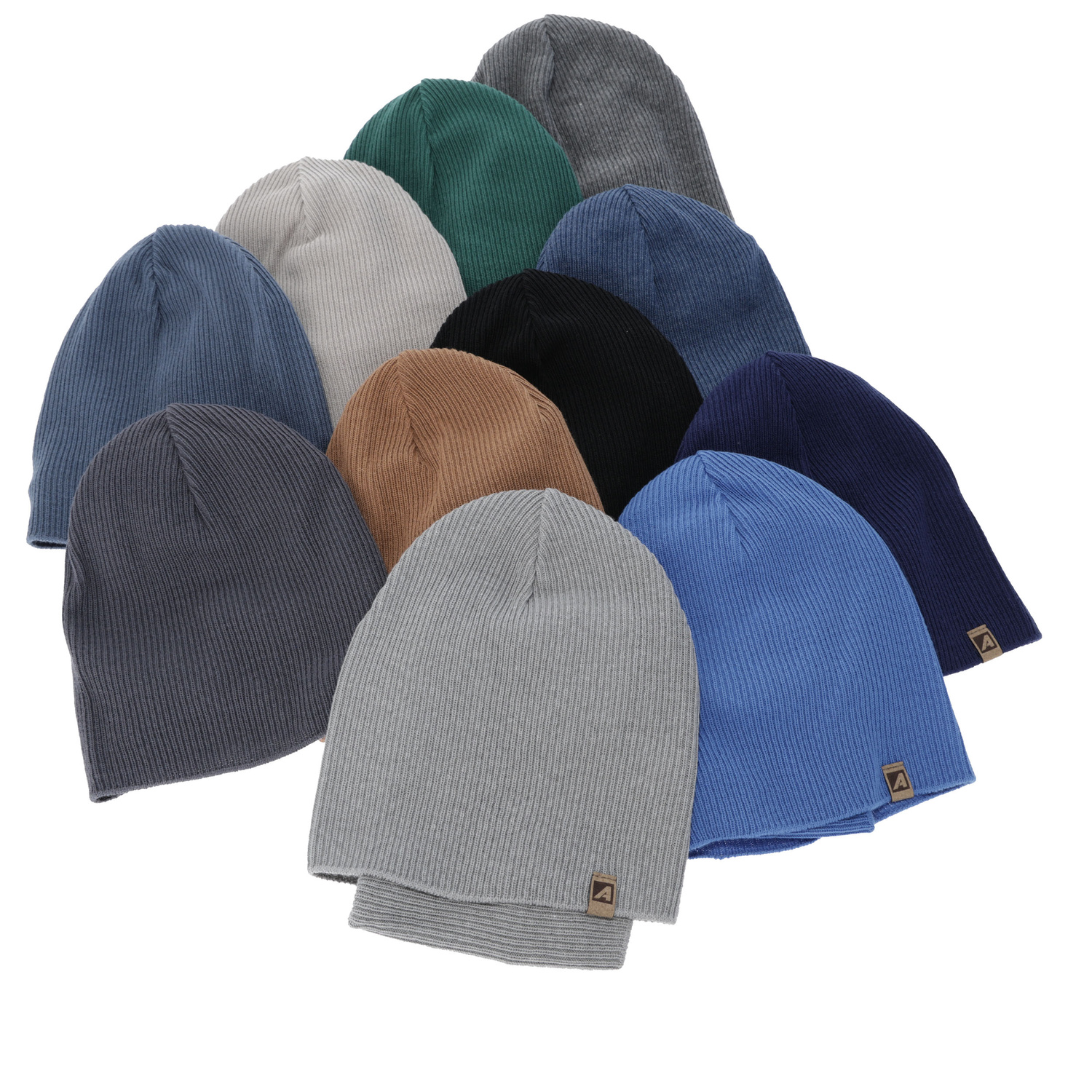 Pojke höst/vår set: mössa och tubhalsduk, beige, med bomull, Lucer