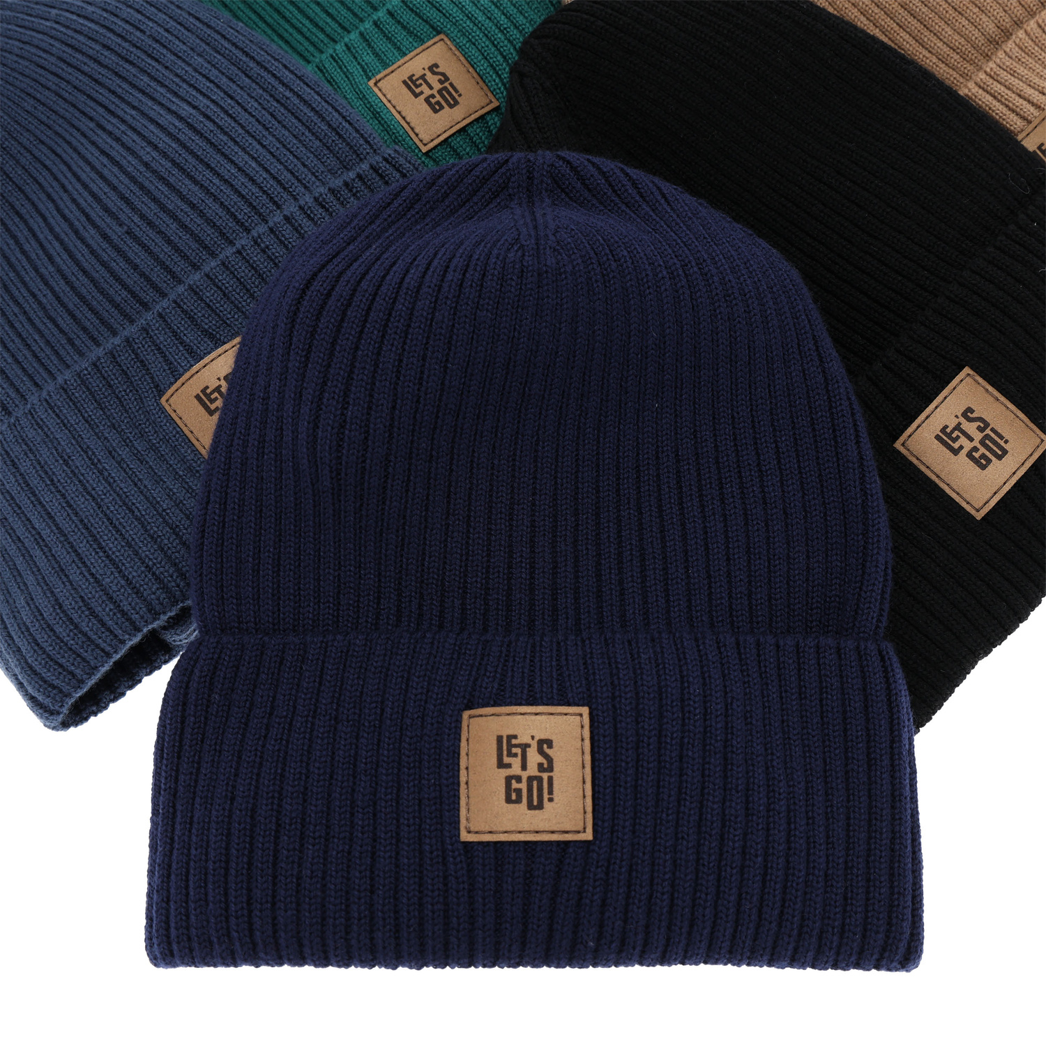 Pojke höst/vår set: mössa och halsduk, grå, 100% Merino Ull, Vanto