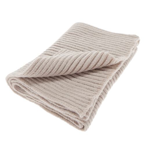 Dam vinter set: mössa och halsduk, ljusbeige, Lunetta