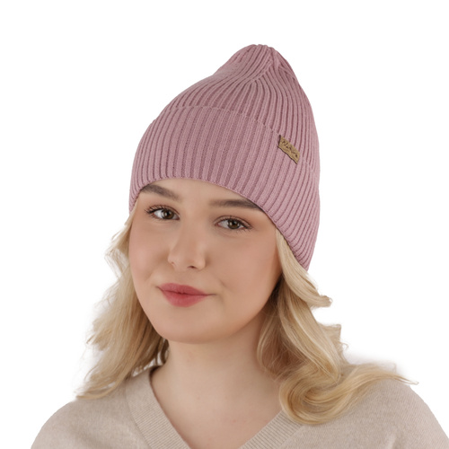 Dam höst/vår vinter beret, camel, med bomull, Messina