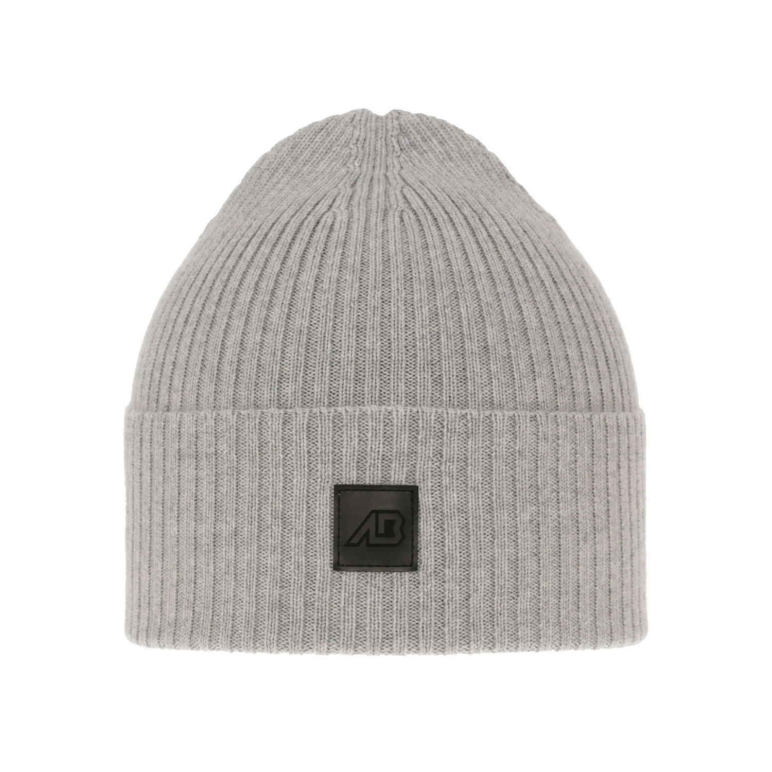 Herr vintermössa, vårmössa, grå, 100% Merino Ull, Matias