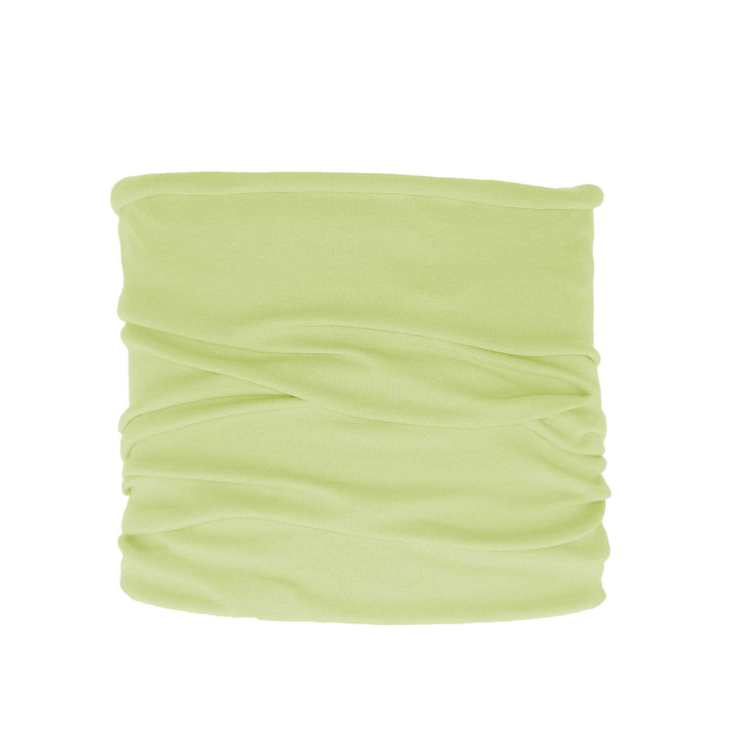 Flicka höst/vår tubhalsduk, lime, bomull, Braun
