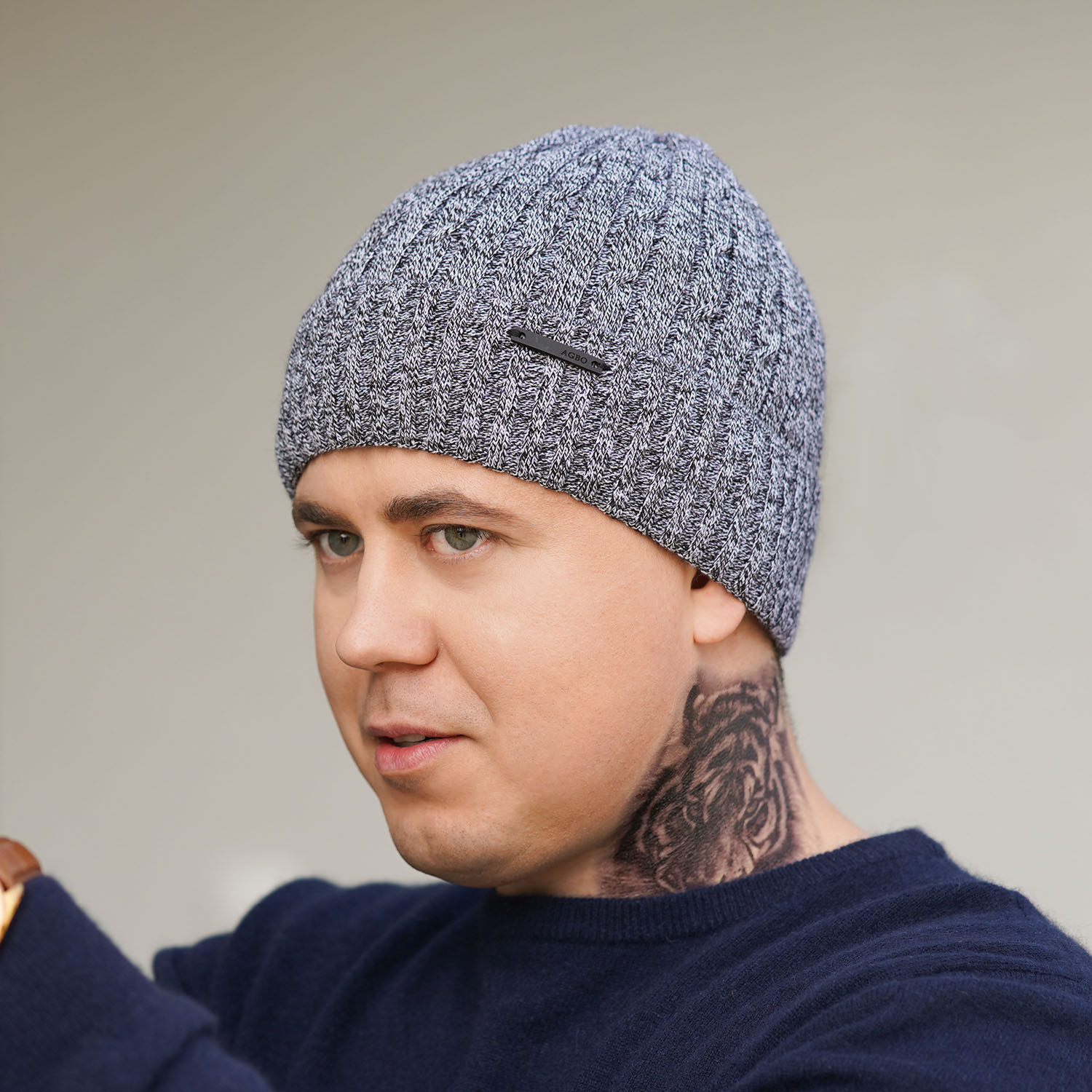 Herr vintermössa, mörkgrå, Mishel