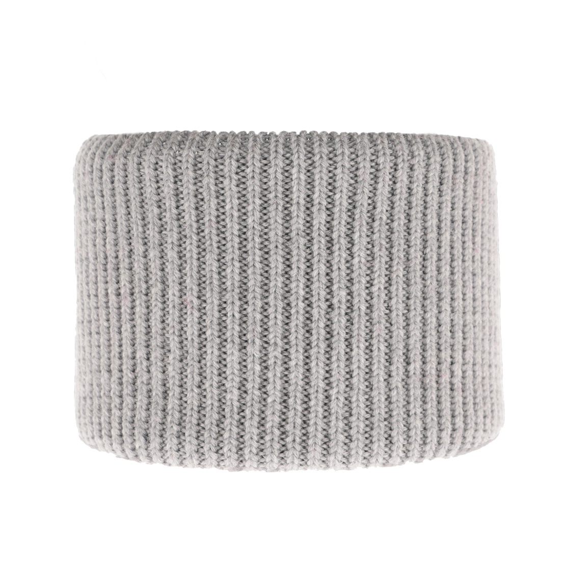 Barn vinter tubhalsduk, grå, 100% Merino Ull, Vanilla