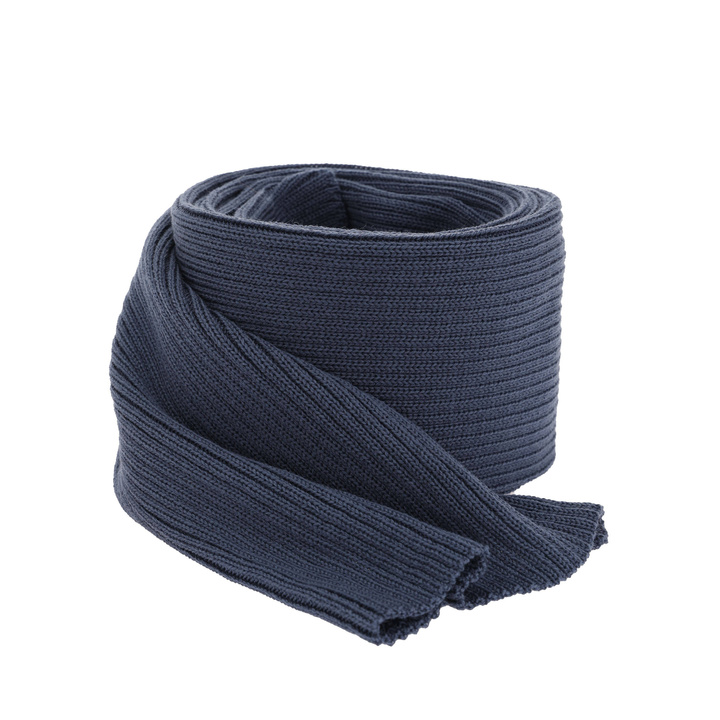 Herr vinter halsduk, blå, 100% Merino Ull, Brayan
