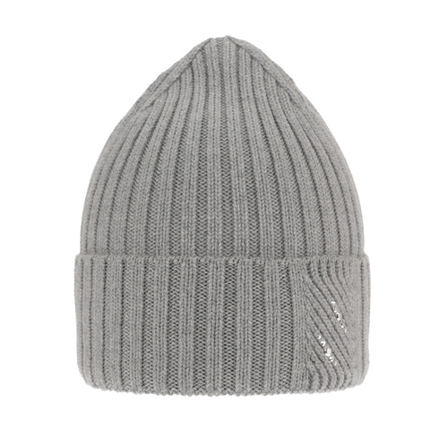 Dam vintermössa, grå, 100% Merino Ull, Ariga