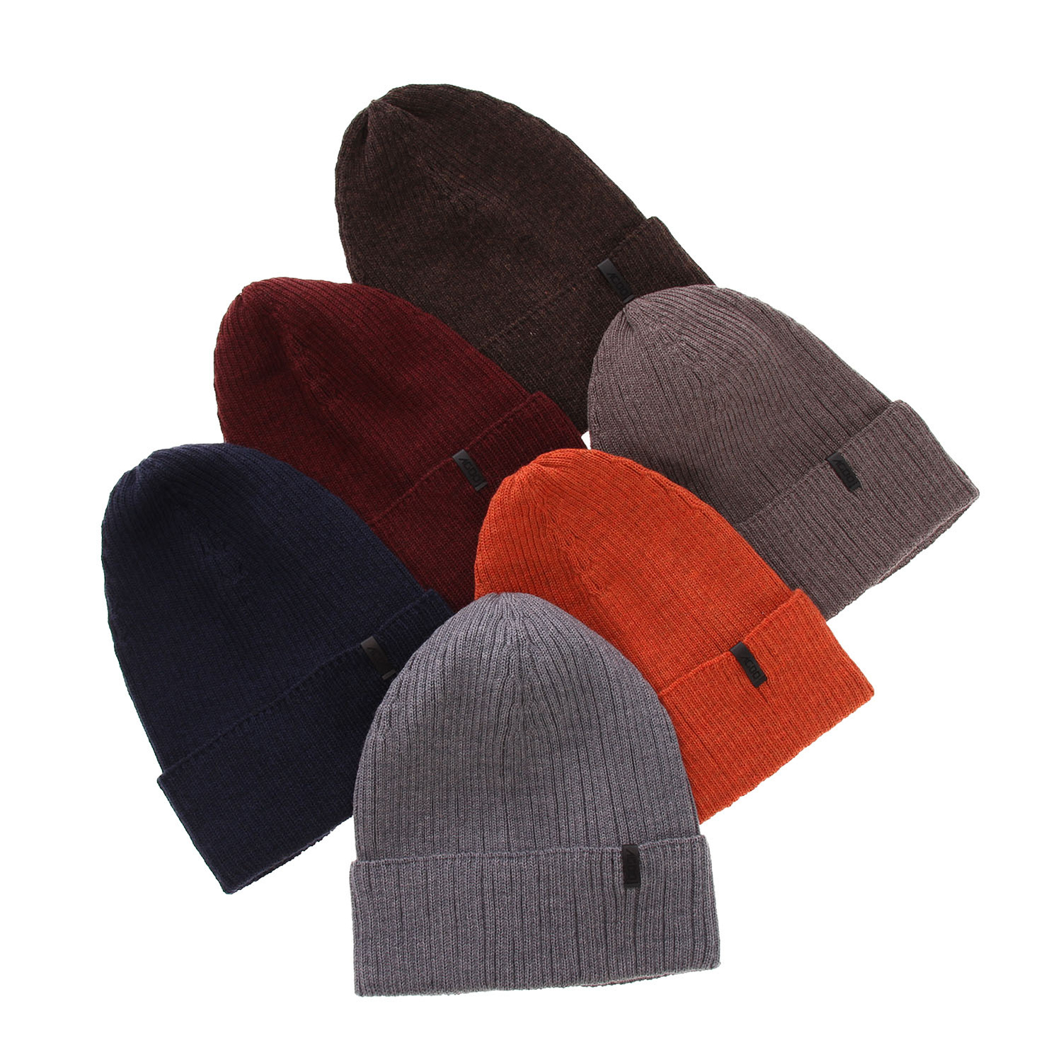 Herr vintermössa, brun, 100% Merino Ull, Thorin