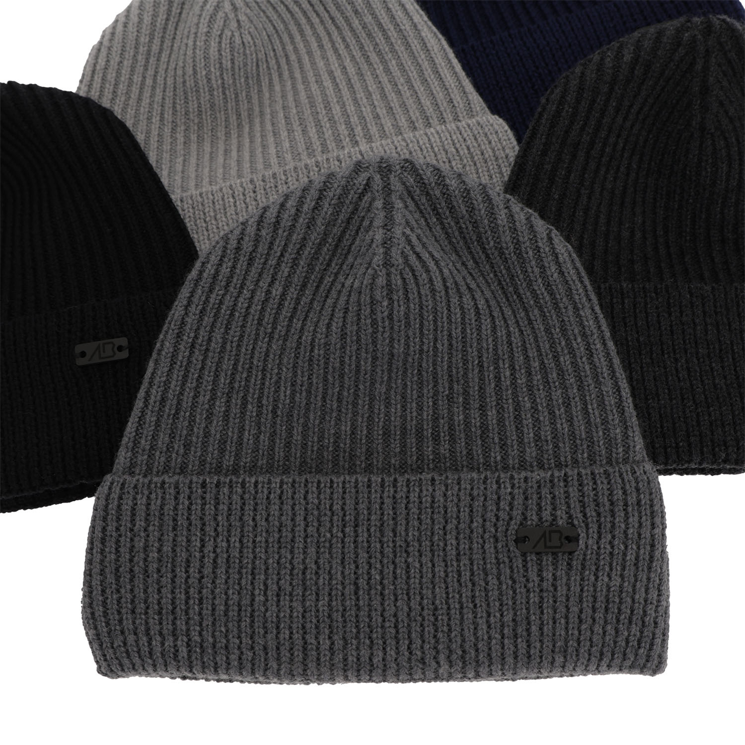 Herr vintermössa, brun, med 100% Merino Ull, Owen