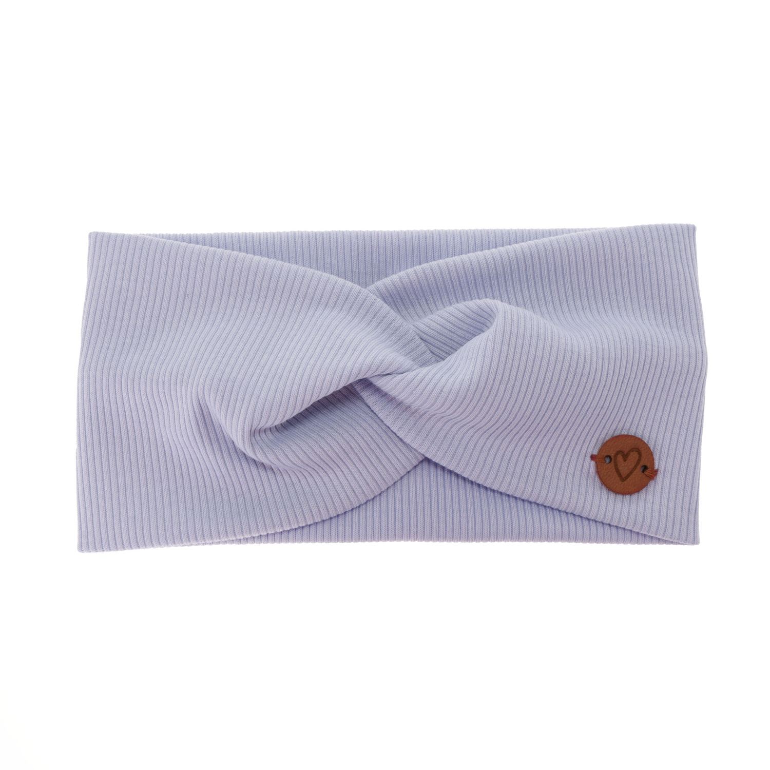 Flicka höst/vår pannband, lila, bomull, Kasjana