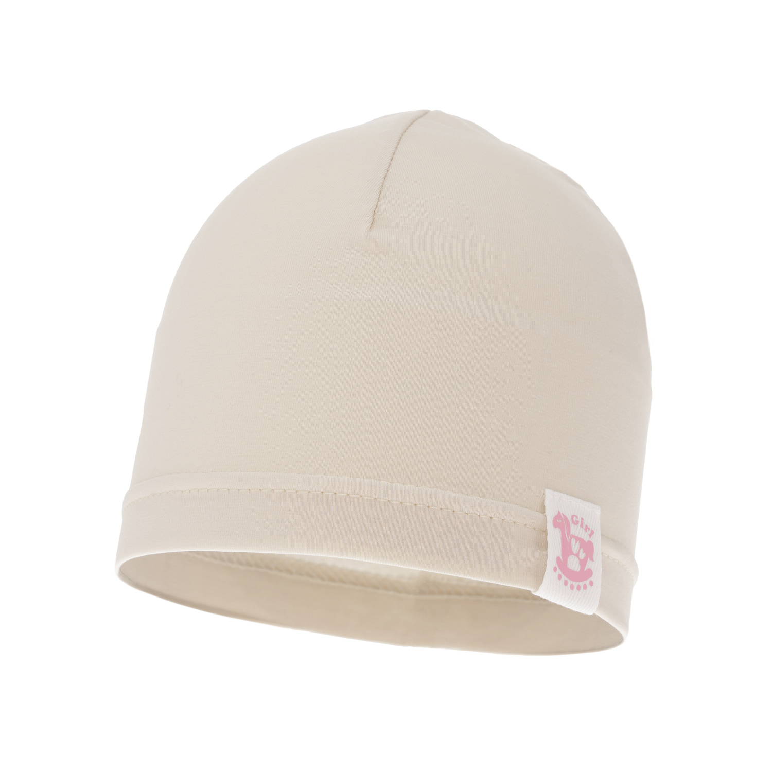 Flicka höst/vår mössa, beige, Mia