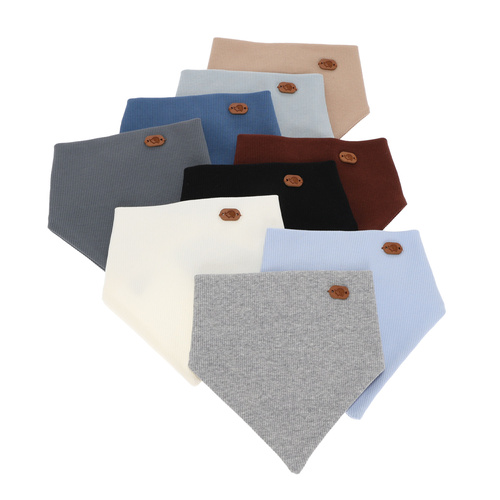 Pojke höst/vår halsvärmare, blå, bomull Lucent