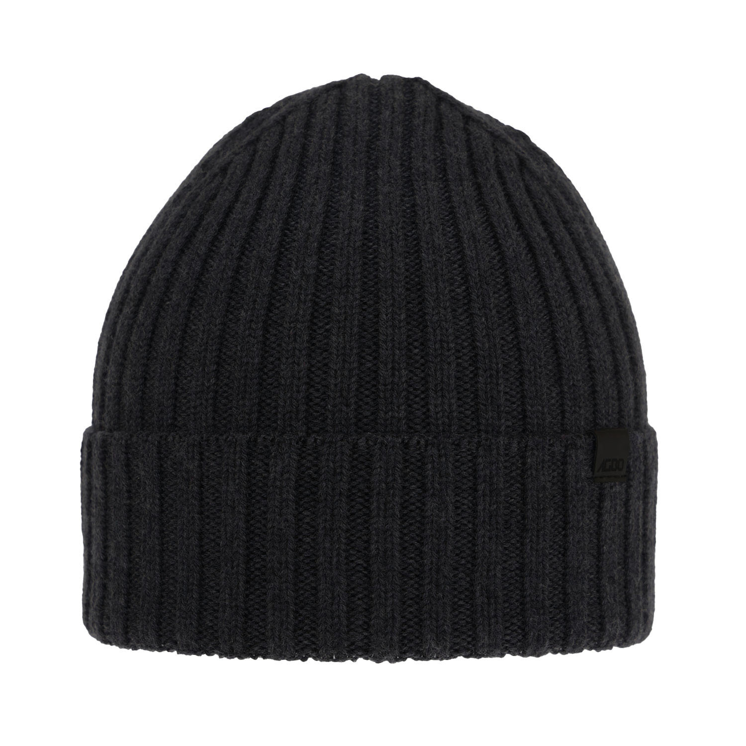 Herr vintermössa, mörkgrå, 100% Merino Ull, Nathan