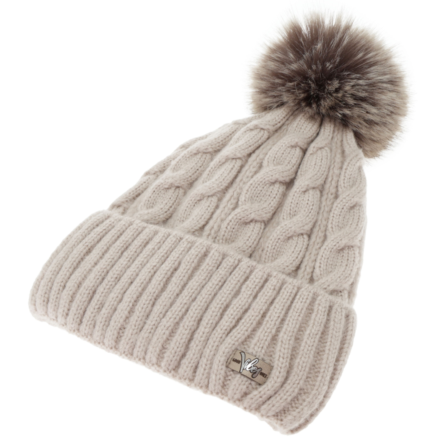 Dam vinter set (mössa och halsduk), rosa, Lunetta