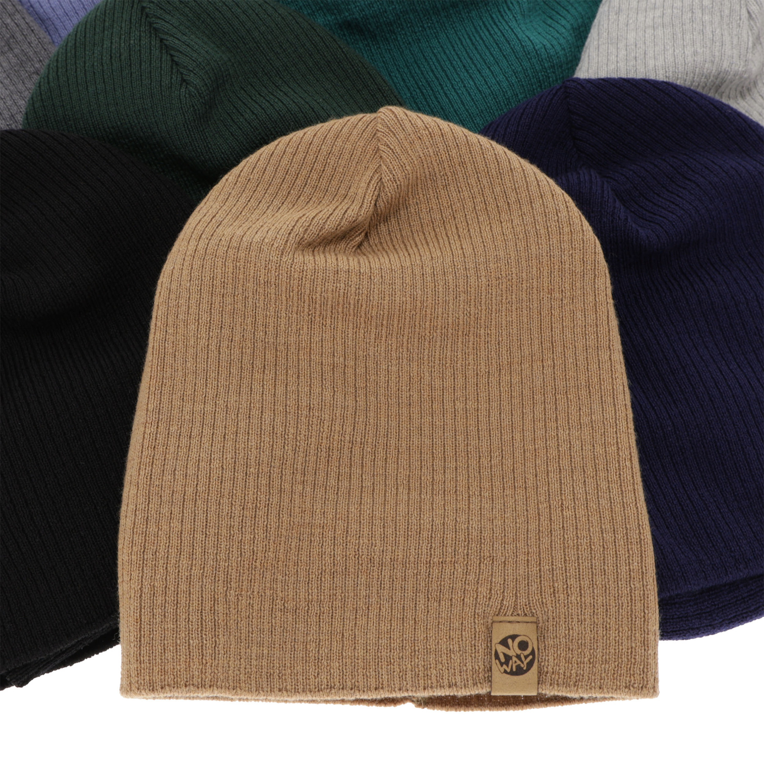Pojke höst/vår set: mössa och halsduk, szmaragdowy, 100% Merino Ull, Richi