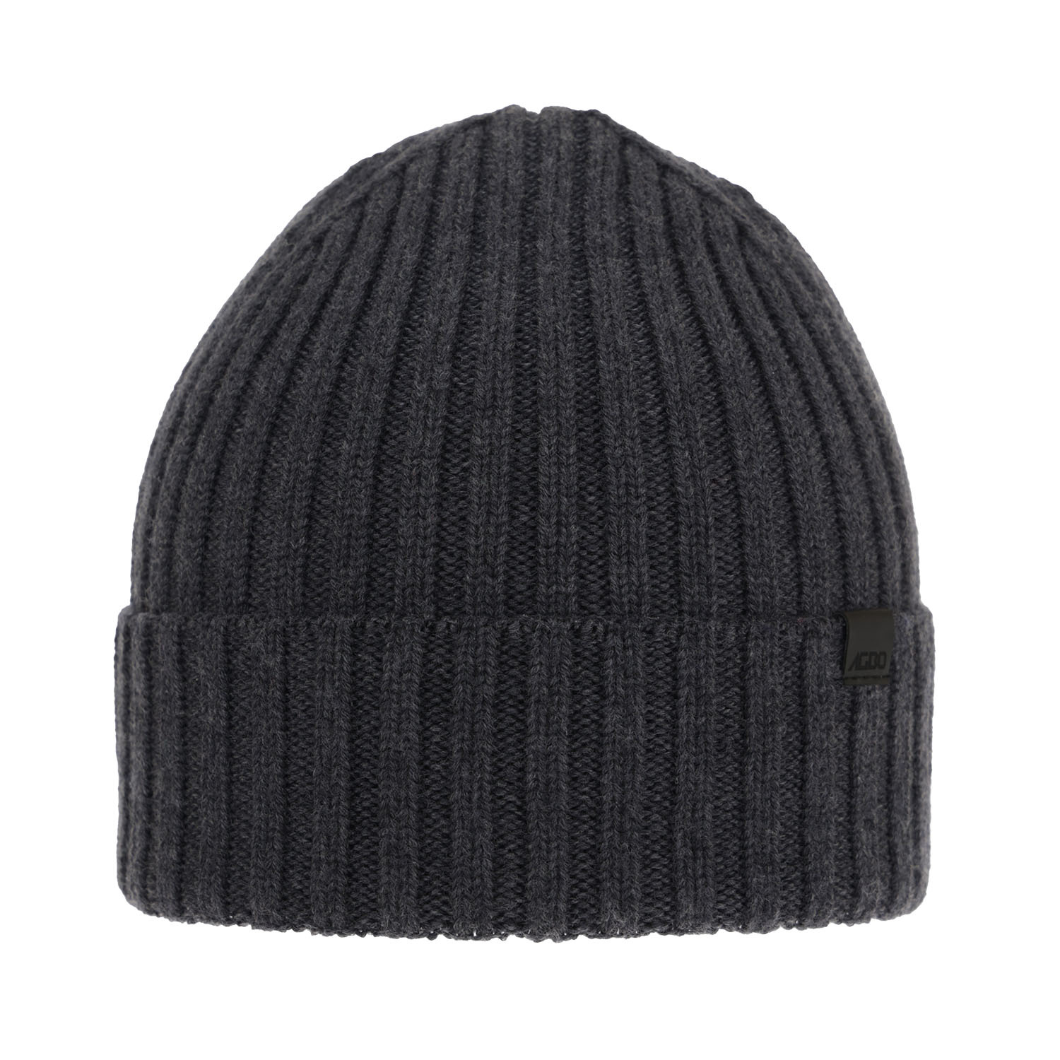 Herr vintermössa, grå, 100% Merino Ull, Nathan