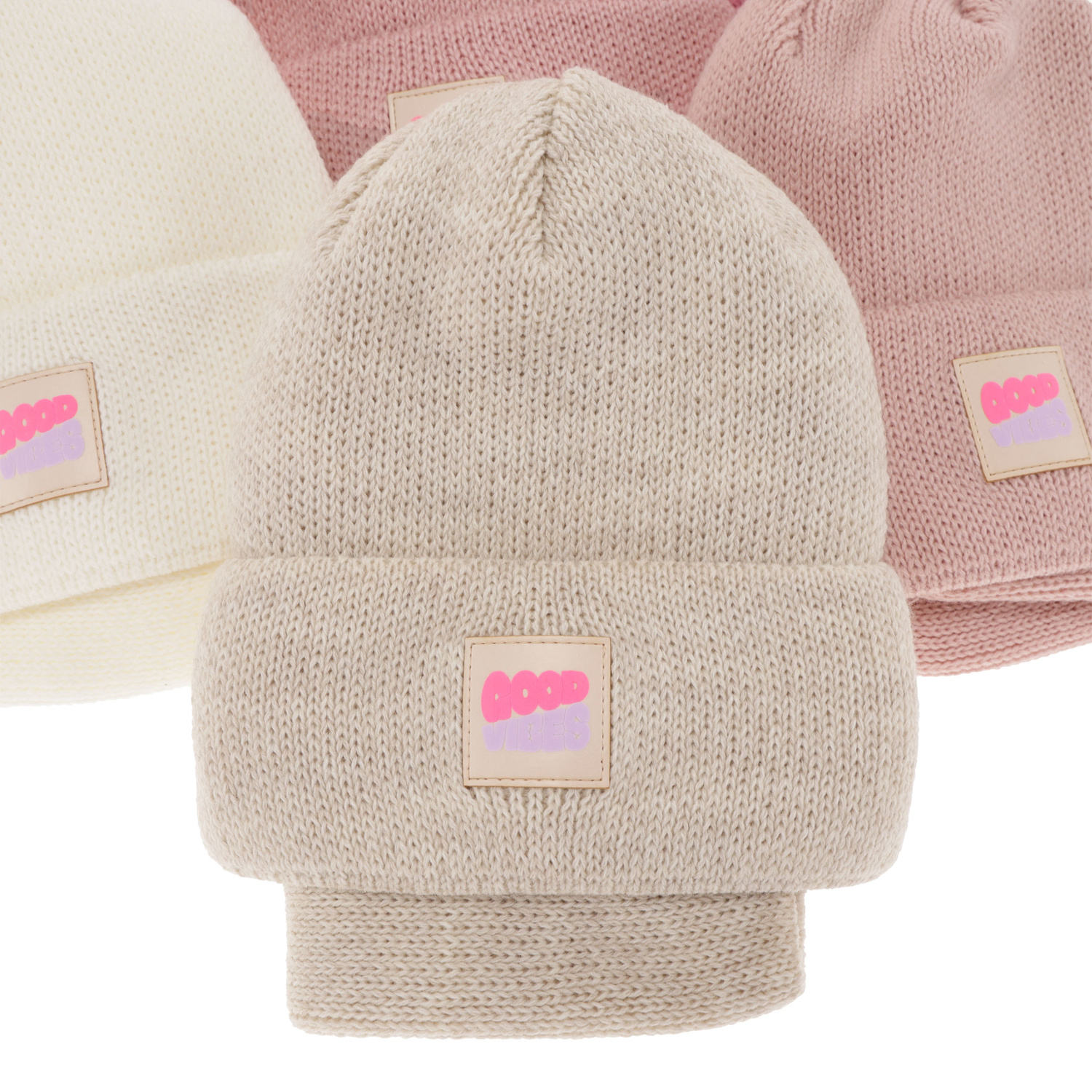 Flicka vinter set: mössa och tubhalsduk, svart, Josephin