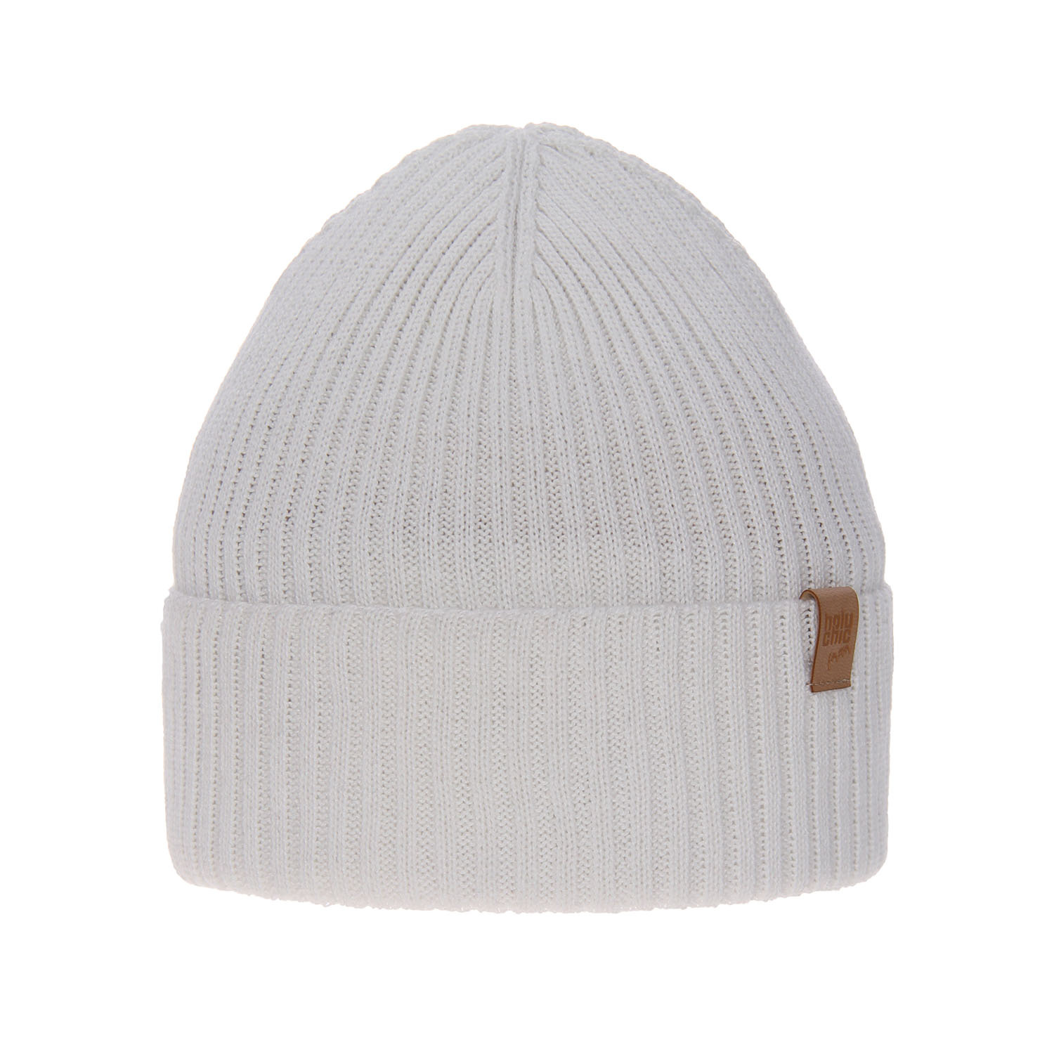 Flicka höst/vår mössa, krämig, med bomull, Isumi