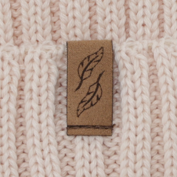 Dam vintermössa, beige, med merinull, Zamira