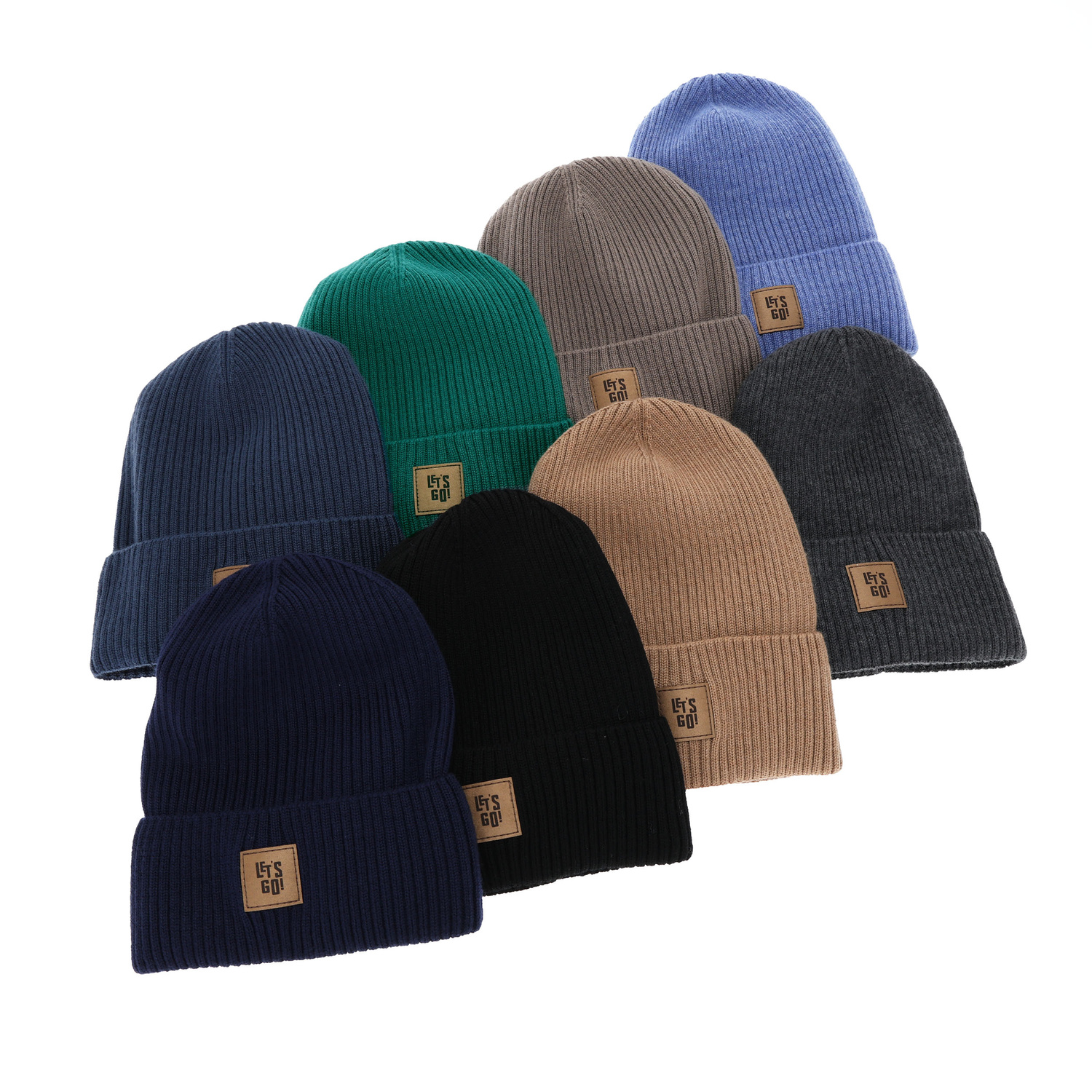 Pojke höst/vår set: mössa och halsduk, grå, 100% Merino Ull, Vanto