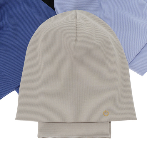 Pojke höst/vår set: mössa och tubhalsduk, bomull, grå, Desider