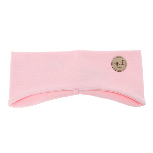 Pannband för flickor i höst och vår, rosa Maranta