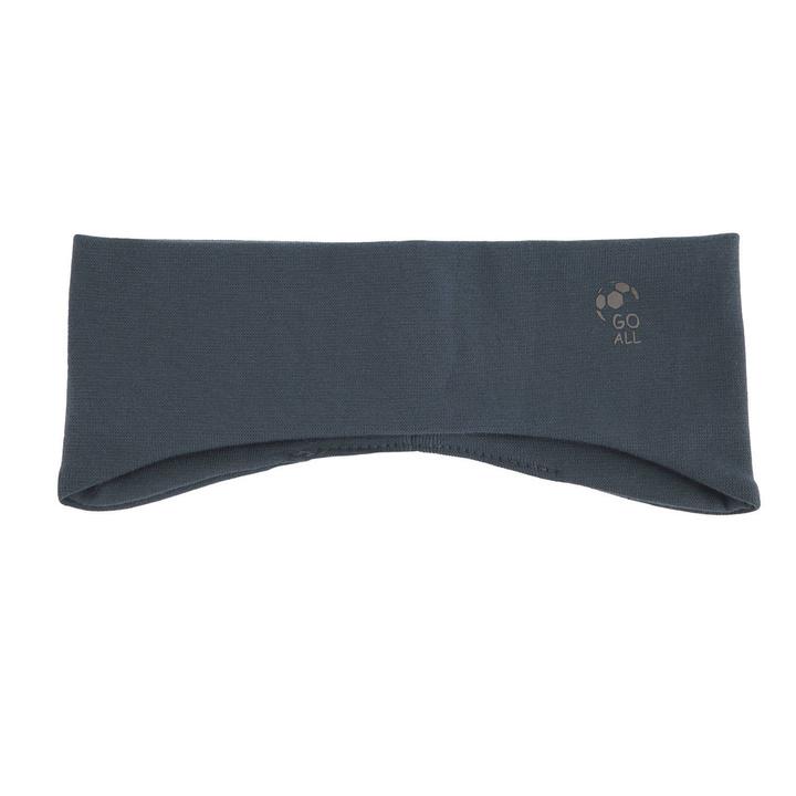 Pojke höst/vår pannband, blå, fodrad med bomull, Nerd