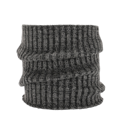 Herr vinter tubhalsduk, mörkgrå, med merinull, Best