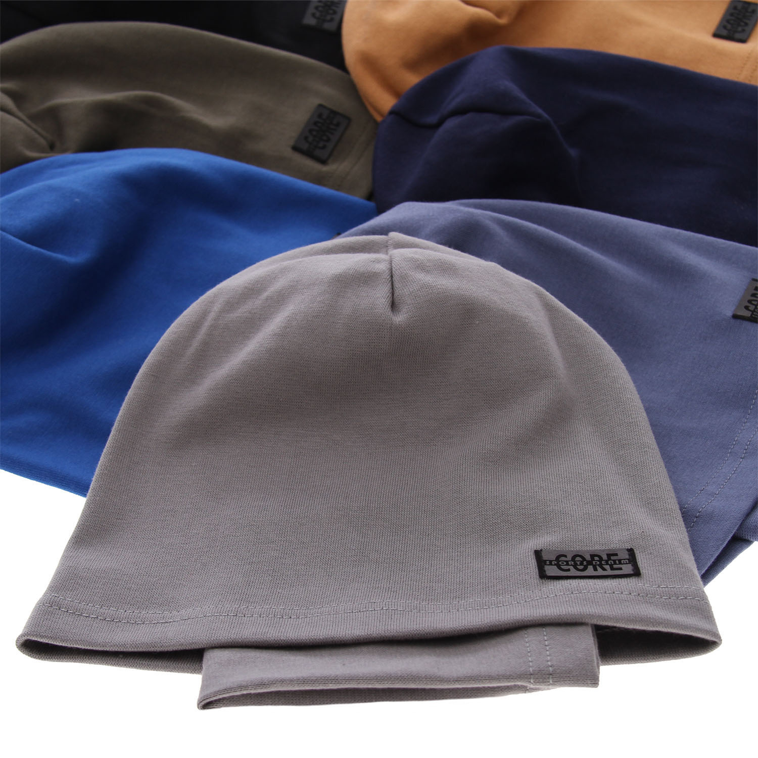 Pojke höst/vår set: mössa och halsduk, khaki, bomull, Frizi