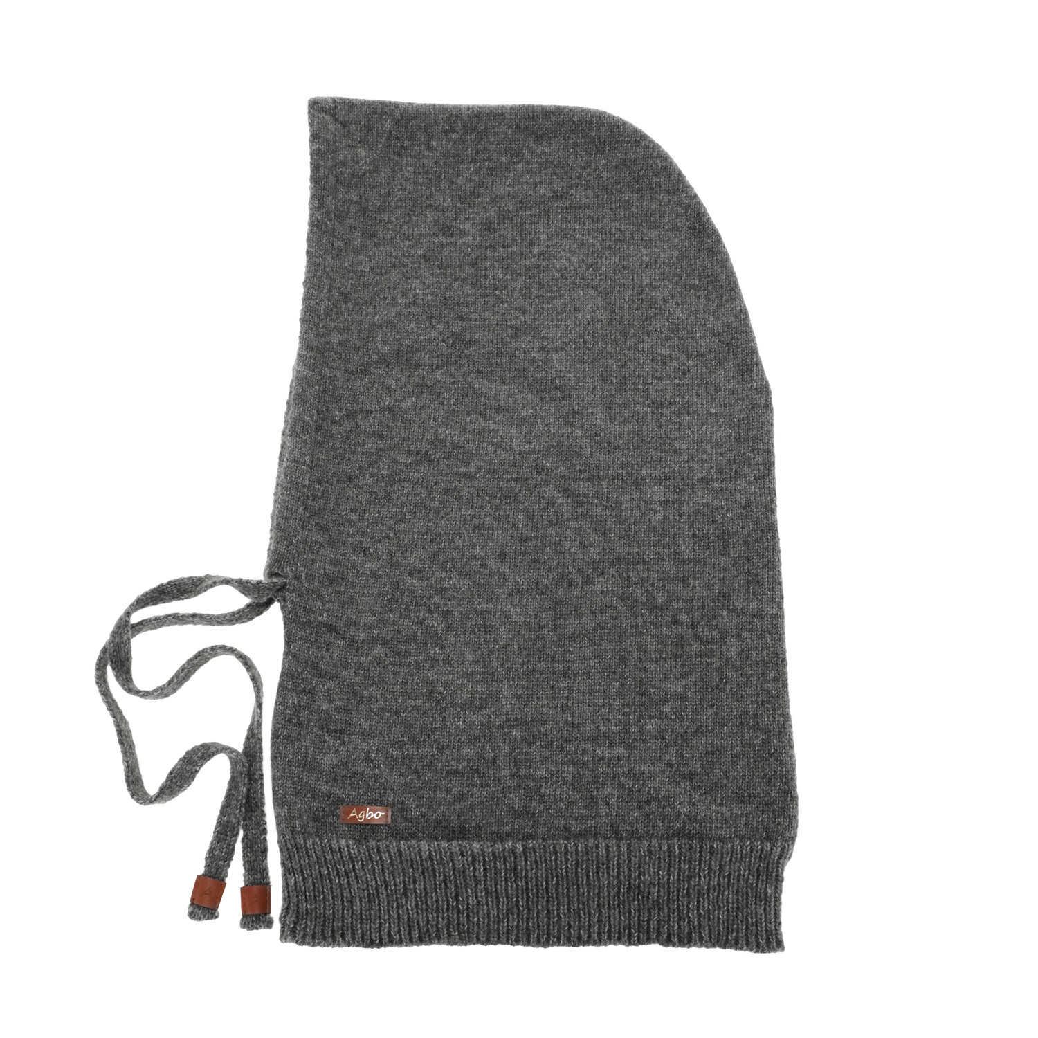 Dam vinter balaclava, grå, med ull, Elizabeth